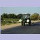 Dreirädriger Traktor speziell für die Baumwollfelder