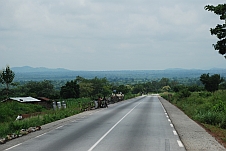 On the road bei Dassa-Zouma nördlich von Abomey