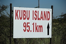 95km bis Kubu Island und alles Piste