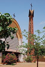 Die Kathedrale von Bobo-Dioulasso