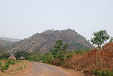 Die letzten Hügel des Fouta Djalon kurz vor Dabola