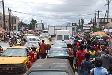 Vorortsverkehr in Yaoundé