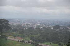 Blick vom Mont Fébé über Yaoundé