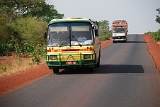 Unterwegs von Bamako nach Ségou