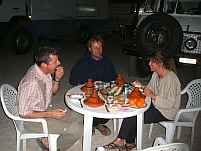 Nachtessen in der Nouvelle Auberge in Nouâkchott