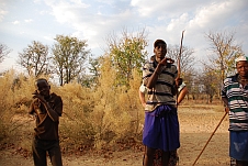 Himbahirten von einem der Himba-Jungen fotografiert