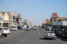 Moltkestrasse im Zentrum von Swakopmund