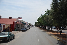 Hauptstrasse in Gobabis