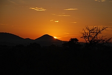 Sonnenaufgang bei Malelane