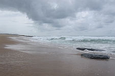 An der Ifafa Beach ist der indische Ozean noch recht wild