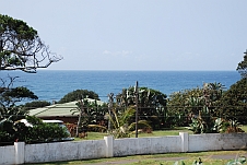 Ein letzter Blick auf das praktisch leere Ifafa Beach Holiday Resort