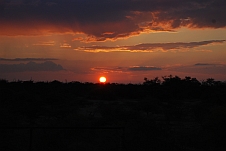 Voraussichtlich der letzte Sonnenuntergang den wir in Südafrika erleben