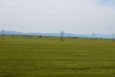 Riesige Getreidefelder hinter Plovdiv