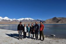 Unsere Reisegruppe am Karakol See