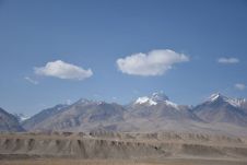 Der 6’361m hohe Lyavirdyr Tagh südlich von Taxkorgan