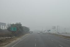Der Nebel lichtet sich, wir können fahren