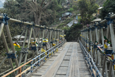 Die Brücke bei Teesta Bridge
