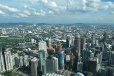 Aussicht vom Oberstübli der Petronas Twin Towers