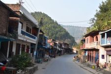 Dorf zwischen Butwal und Bartung