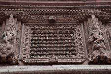 Wunderschönes Holzfenster Hanuman Dhoka