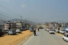 Zurück durch Kathmandu