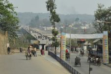 Grenzbrücke nach Indien