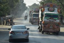 Auf dem Weg nach Islamabad kurz vor Taxila