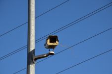 Überwachungskamera mit Vogelnest statt Linse