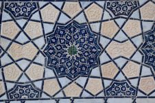 Keramikkacheln an der Bibi Khanum Moschee