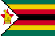 Simbabwe Flagge