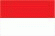 Indonesien Flagge
