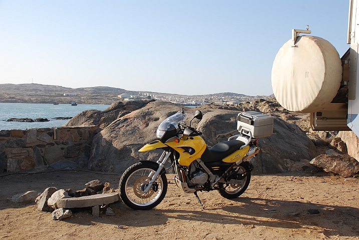 Asterix auf Shark Island in Lüderitz, Namibia