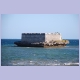 Insel und Fort S&atilde;o Lauren&ccedil;o vor der Ilha de Mo&ccedil;ambique