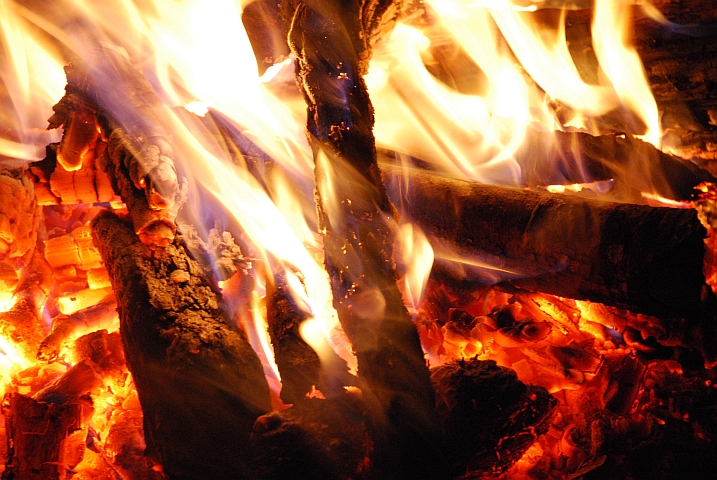W&auml;rmendes Lagerfeuer