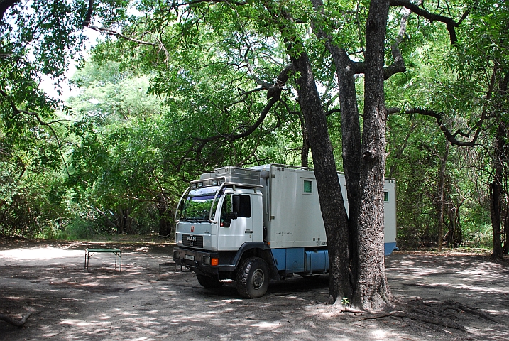 Der grossz&uuml;gige Platz in den Drotzky&rsquo;s Cabins