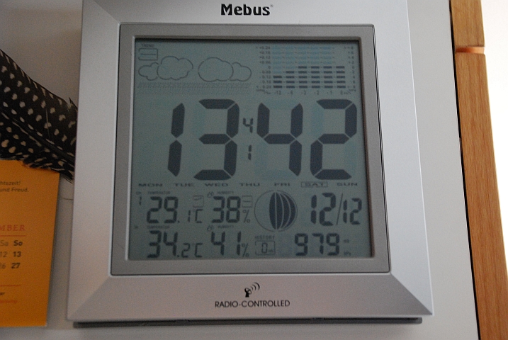 Sch&ouml;n warm, aber nicht ganz so trocken