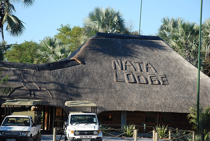 Hier &uuml;bernachten wir: Nata Lodge
