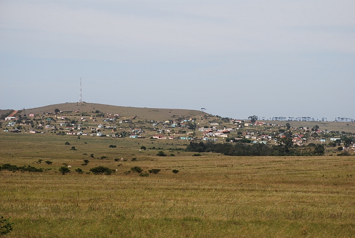 Typische Streusiedlung im l&auml;ndlichen S&uuml;dafrika ausserhalb der Provinz Western Cape