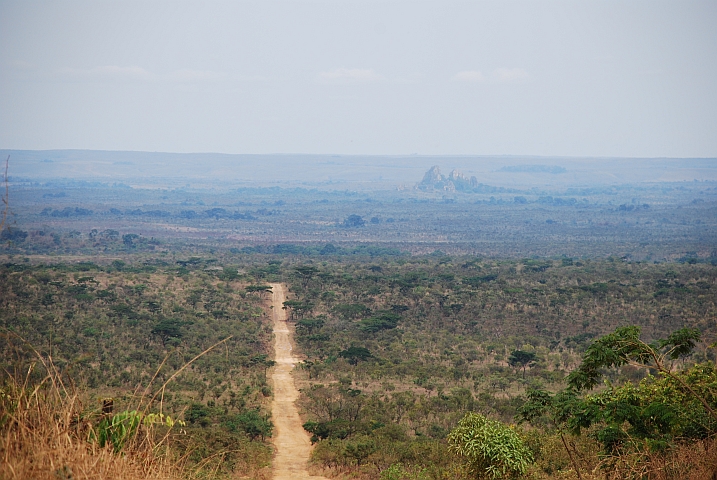 Blick von der Serra Cucembe zwischen M&rsquo;banza-Congo und Tomboco im Norden des Landes