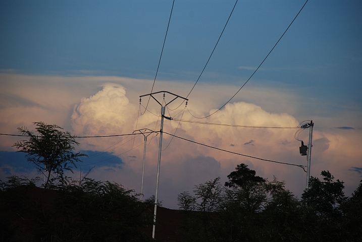 Abendliche Gewitterstimmung &uuml;ber Bobo-Dioulasso