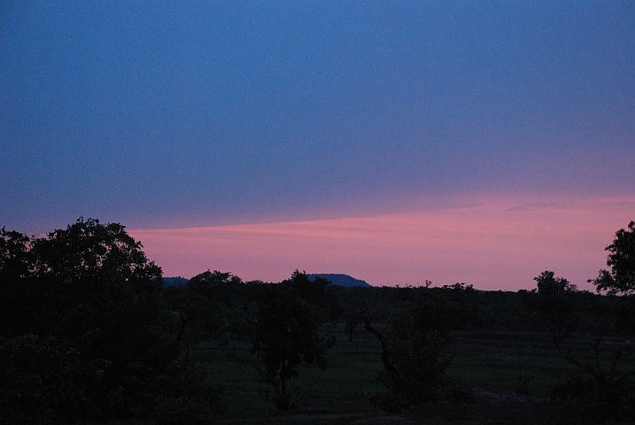 Abendstimmung zwischen Bondigui und Niss&eacute;ko