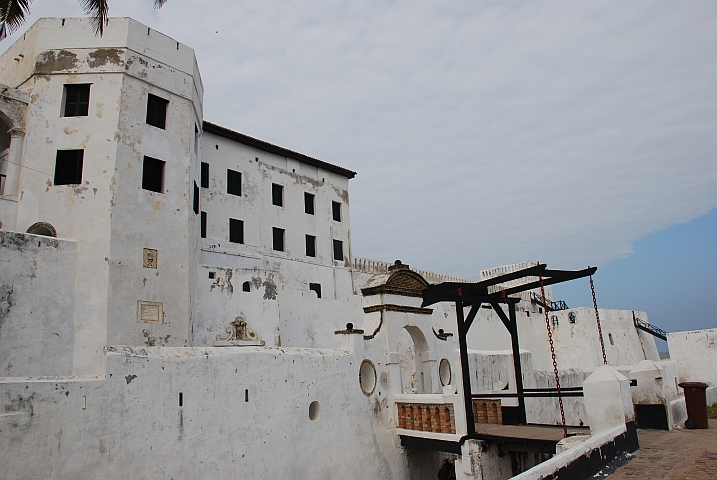 Eingang zum St. George&rsquo;s Castle in Elmina