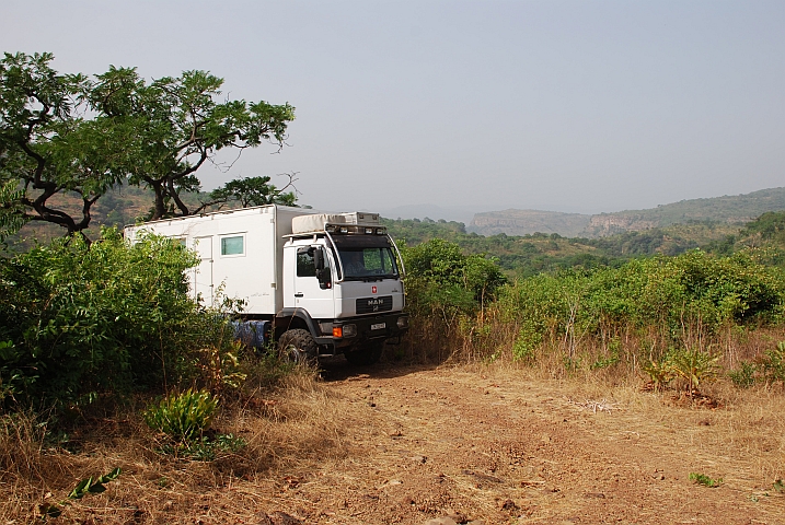 Auf der R&uuml;ckfahrt von den Chutes de Kambadaga