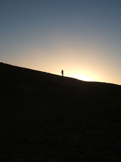Abendstimmung in der W&uuml;ste