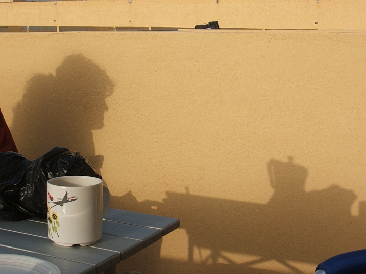 Fr&uuml;hst&uuml;ckszene in Dakhla