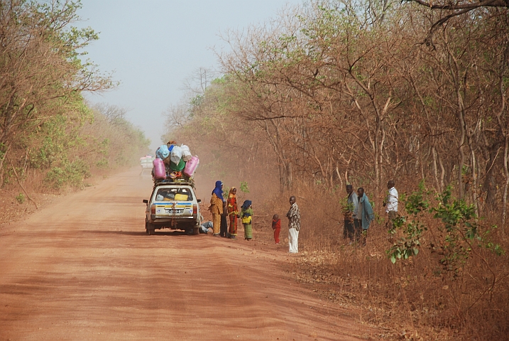Guineisches Taxi &ldquo;en panne&ldquo;