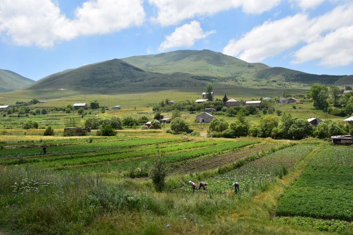 L&auml;ndliches Armenien in der N&auml;he von Spitak
