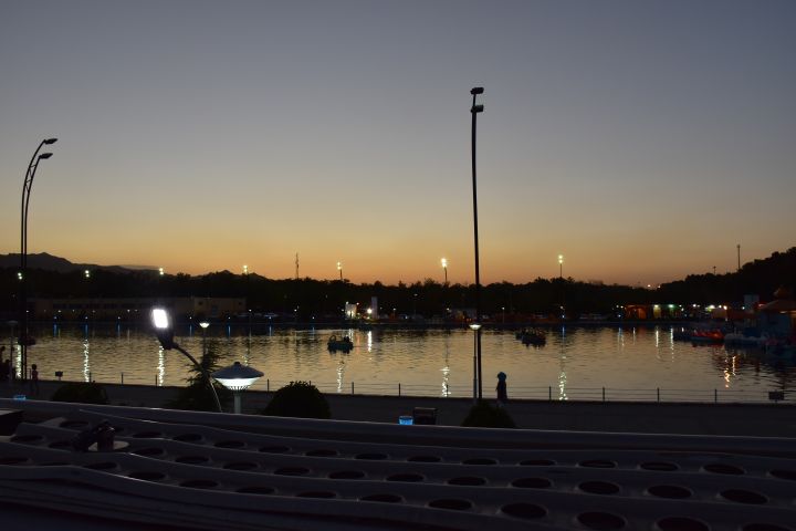 Abend im Qadir Park
