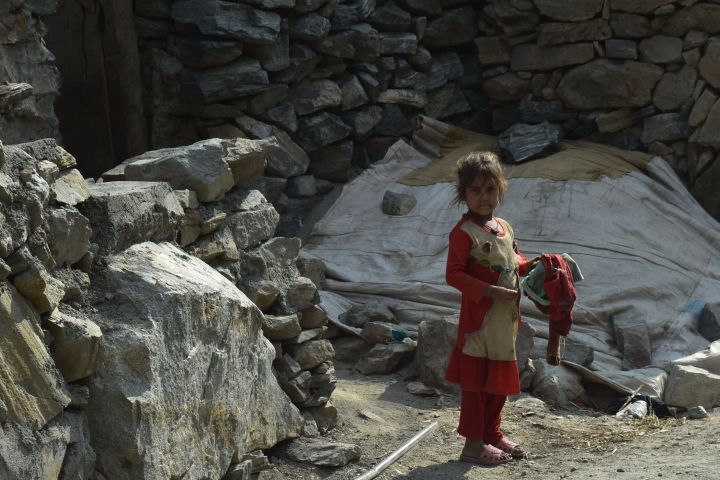 M&auml;dchen aus dem Indus Tal