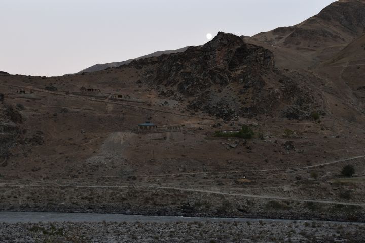 Der Mond geht &uuml;ber Afghanistan auf